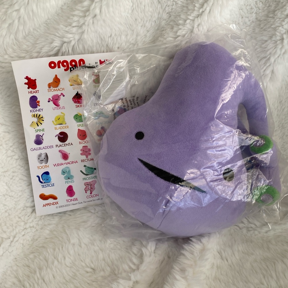 Gall Bladder Plushie by Organ Plushies